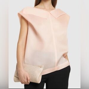 Christian Louboutin Loubitwist Small Mesh & Leather Clutch New no box